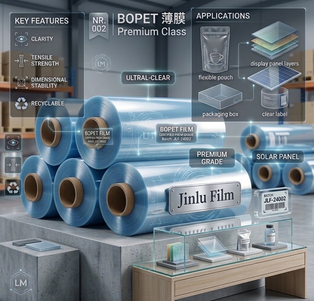 From Resin to Reality: Inside the BOPET Film Production Process bopet film