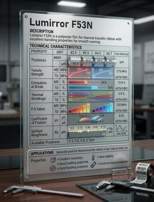 Micro-Thin, Mega-Strong: Inside the Lumirror F53N PET Film lumirror f53n pet film