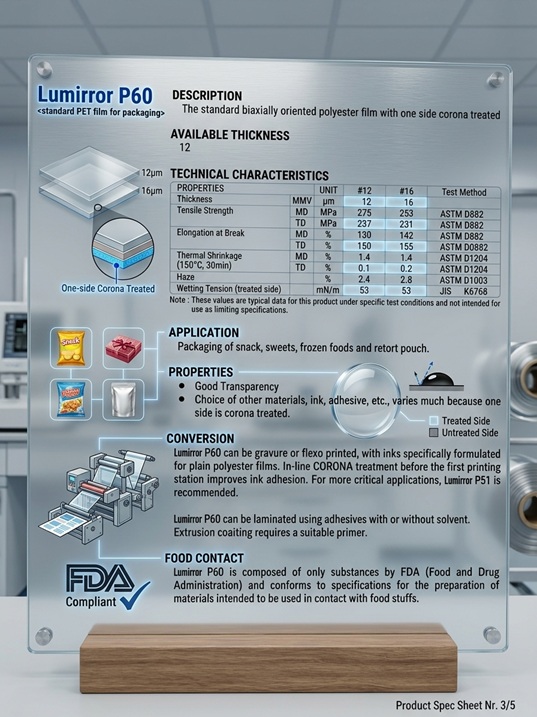 Inside the Retort Pouch: Why Lumirror P60 PET Film is the Packaging Standard lumirror p60 pet film