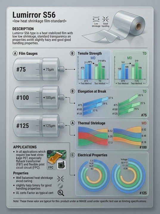 The Heat Is Off: Why Lumirror S56 PET Film Redefines Dimensional Stability lumirror s56 pet film