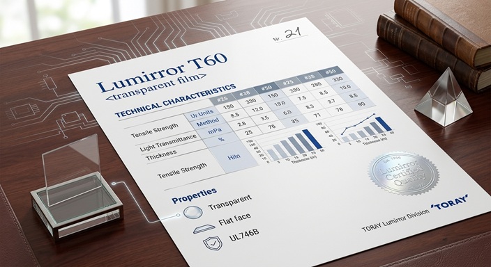 lumirror t60 transparent pet film